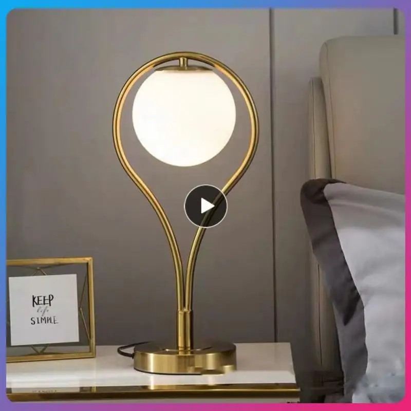 Bedroom Bedside Light Plating Rich And Soft Lighting Smooth Feel Durable And Wear-resistant High-quality Led Night Light