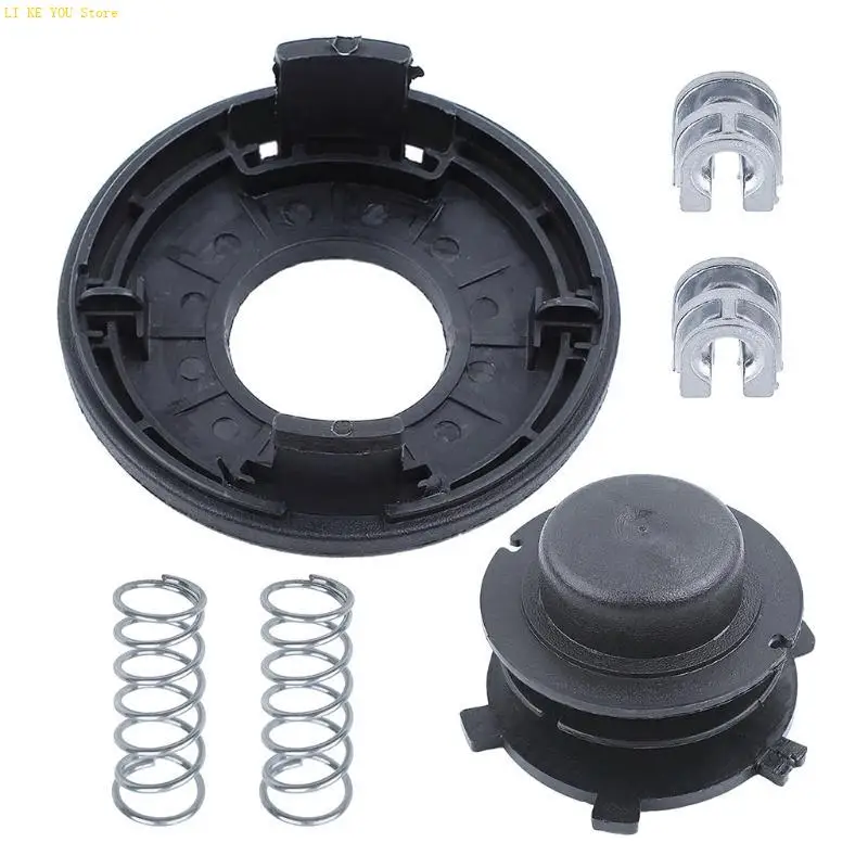 W3je Industrial Grade für Head Spool & Cover 6 PCs/Set String Trimmer Ersatz