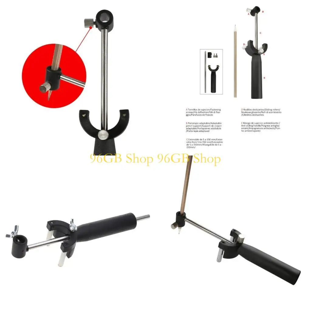 

96GB Automobile Dent Repair Wheel Arch-Car Body Line Marking Tools Drawing Measuring-Gauge 0-20cm Adjustable Dent Repair Kits