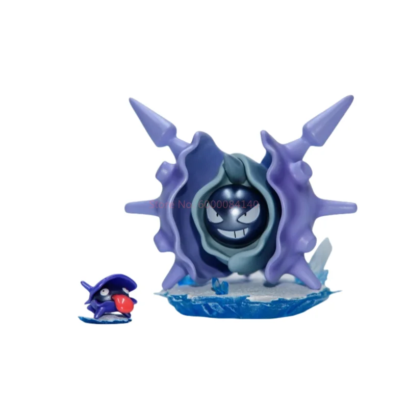 New Pokemon Anime Scale World Cloyster Shellder Action Figurine Doll modello in Pvc statua collezione Desktop ornamento regalo giocattolo per bambini