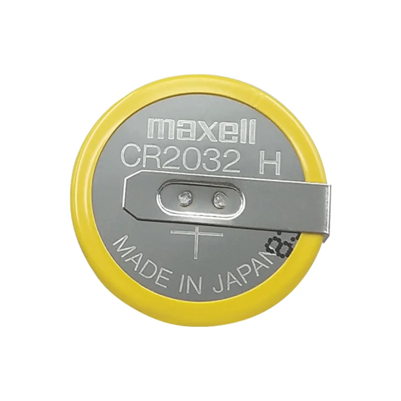 1PCS Maxell Brand New Original Japanese Button Battery CR2032H LIR2032 3V High Capacity Button Battery With Welding Legs