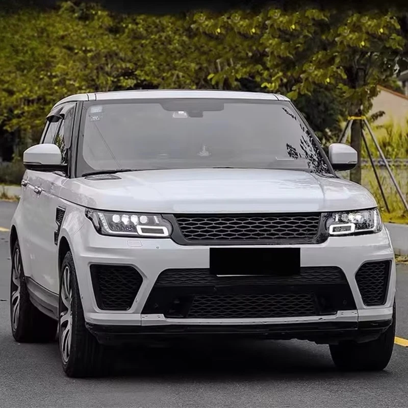 YU GUANG لـ 2014-2017 رينج روفر سبورت L494 LED المصابيح الأمامية ترقية 4 عدسة DRL رئيس مصباح حالة جديدة اكسسوارات السيارات مخصص #3