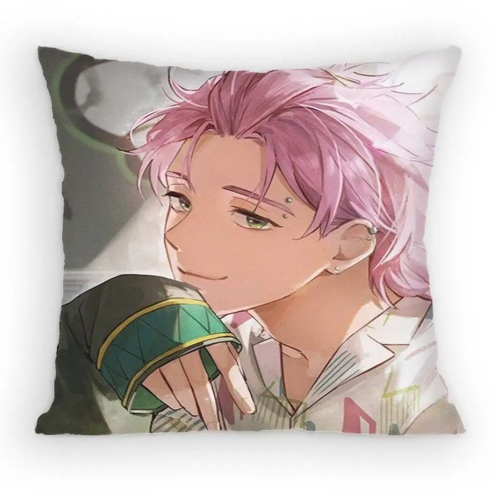 Anime WIND BREAKER Pillow Case Sofa Living Room Bedroom Headboard Backrest Cushion Square Cushion Nap Time