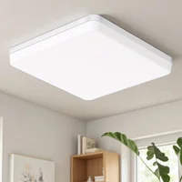 Modern LED Ceiling Lamp 18-48W Flush Mount 3000K-6000K Daylight Home Lighting for Bedroom Living Room Kitchen Hallway