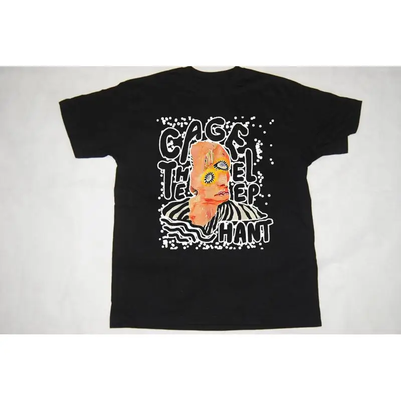 

Cage The Elephant Band Black T Shirt Cotton S 5XL