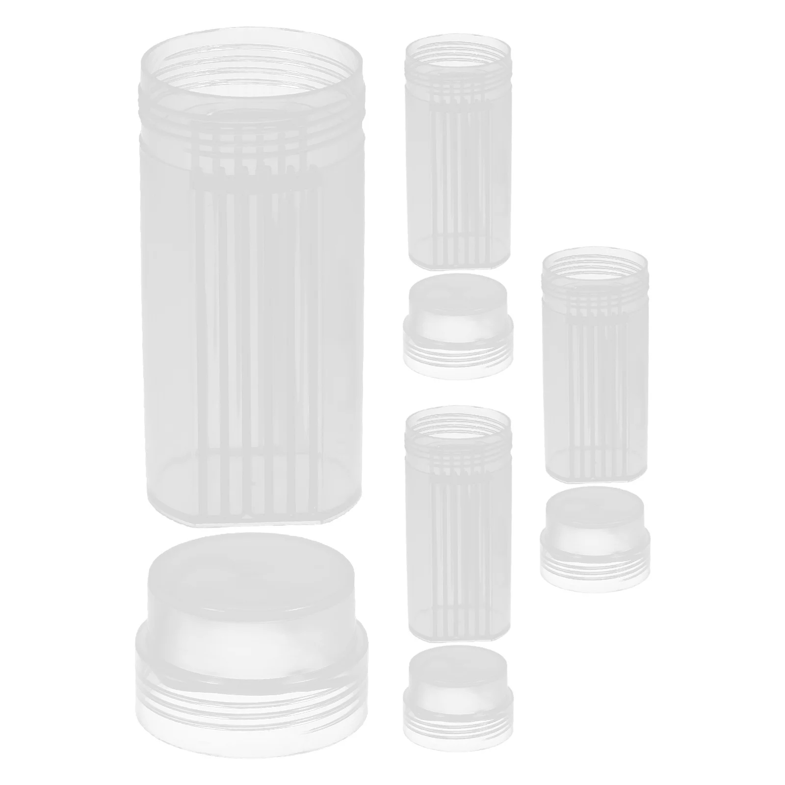 

4Pcs Microscope Slide Case Plastic Storage Box Secure Holder for Glass Slides Pathology Labs Schools Hospital Slide Storage