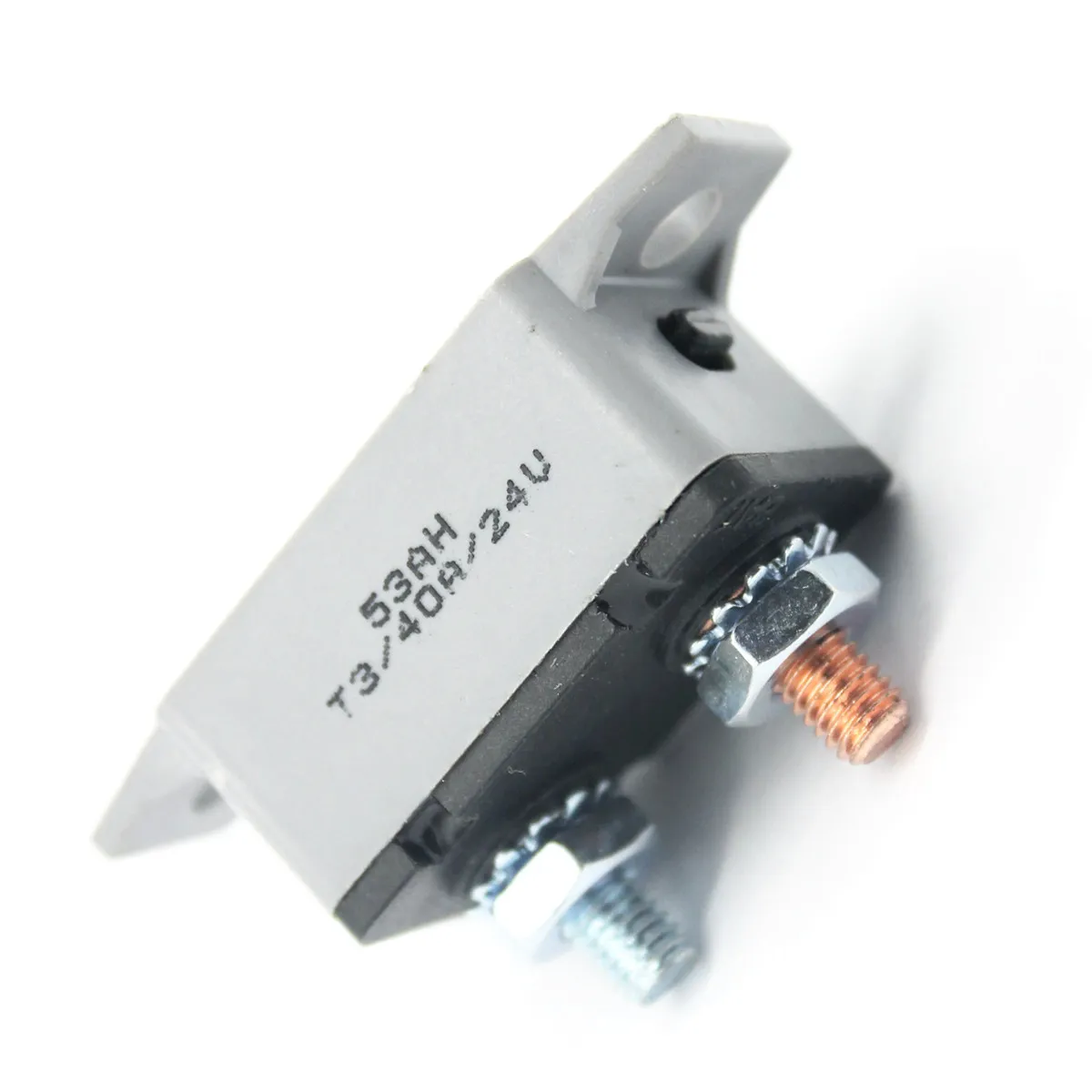 

Ручной сбрасываемый автоматический выключатель 40А 12В 28В DC, IP66, водонепроницаемый, пластиковый корпус с монтажным кронштейном для морских судов, автодомов, троллинговых моторов