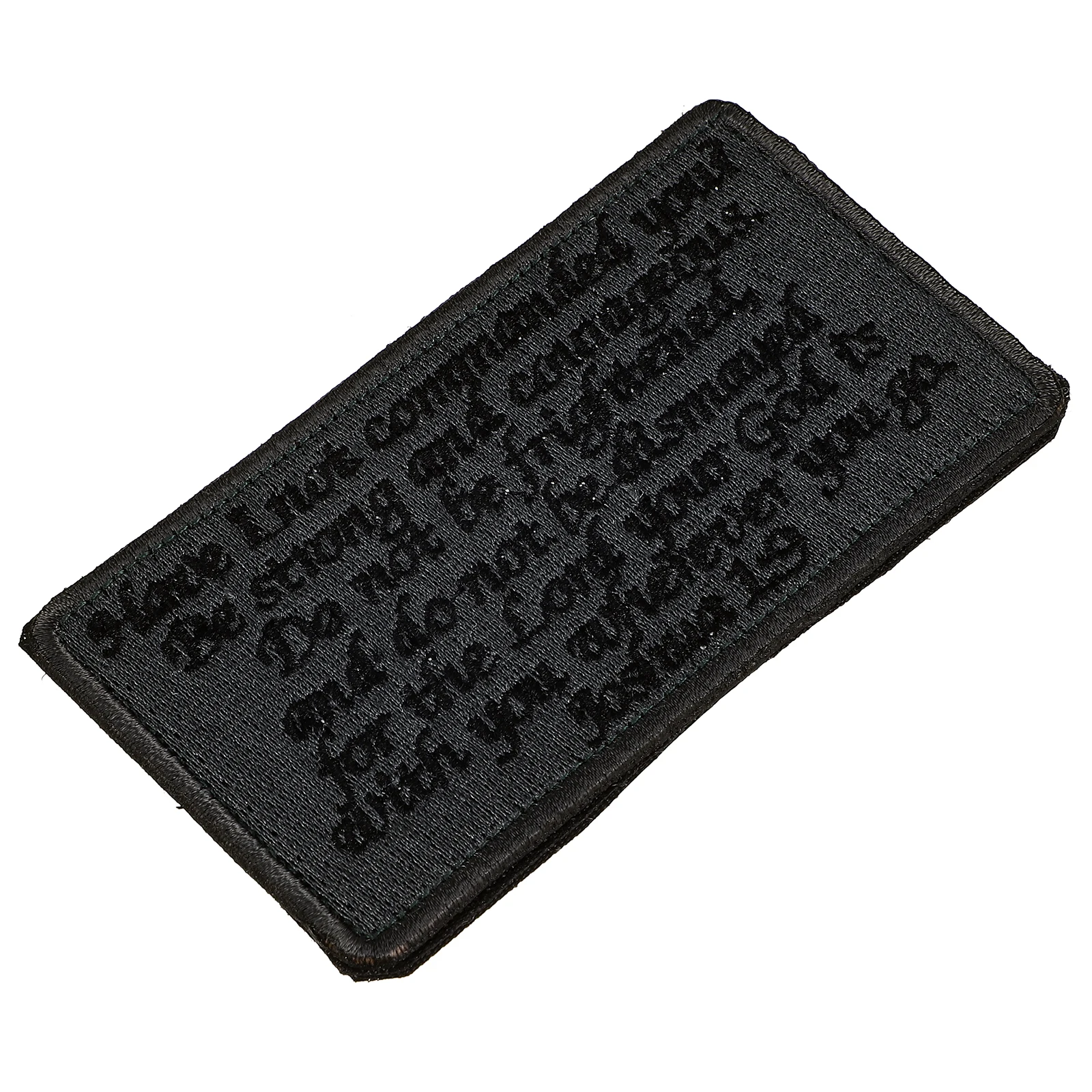 

Bible Sayings Patches Decorative Embroidered Cloth Patch DIY Repairing Clothes Hole Armb Sticker Sewing Accessories