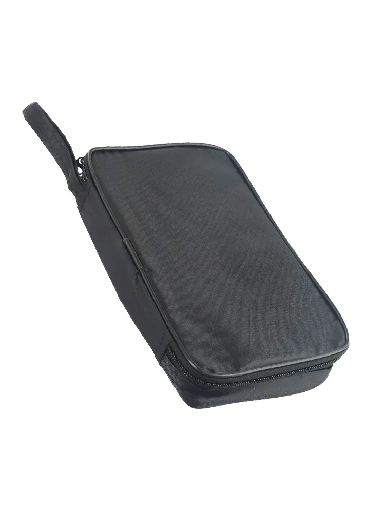 Multimeter Storage Bag Black Cloth Toolkit Pouch Tool Bag Waterproof And Shockproof Soft Bag Storage Tools Organizers