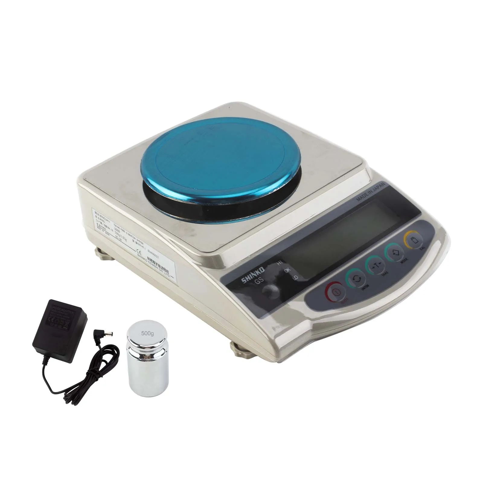 GS Jewelry Digital Scale 0.01g High-Accuracy | 500g/1000g/2000g Precision Balance | Lab Analytical Equipment | without Cover