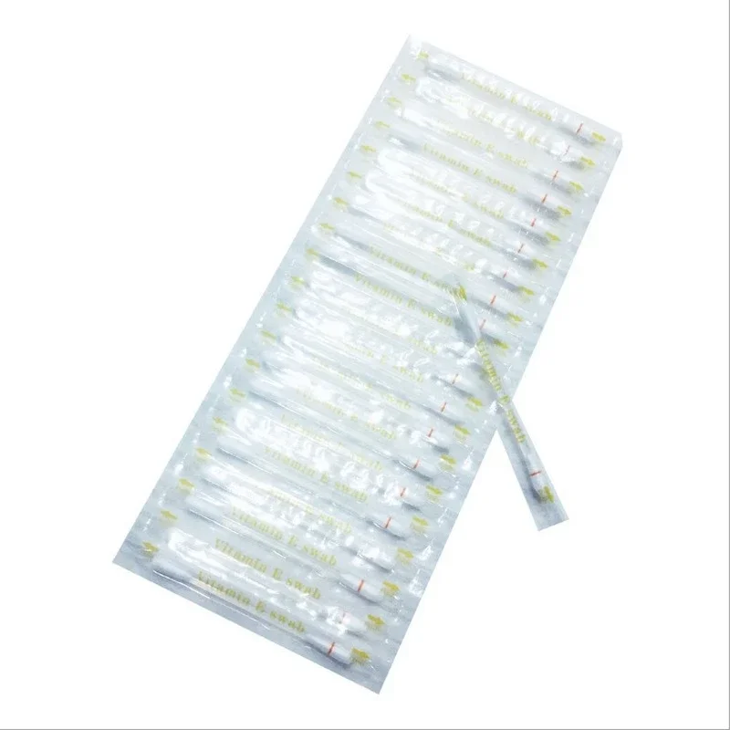 100pcs Vitamin E Oil Swab Teeth Whitening Use Before Teeth Whitening To Protect Lip and Gum From VE Swabs