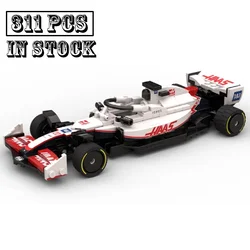 New Testarossa MOC-105754 SuperVF-22 Monza SuperRace Car Model Buiding Kit Creators Block BricksToys Kids Boys Birthday Gifts