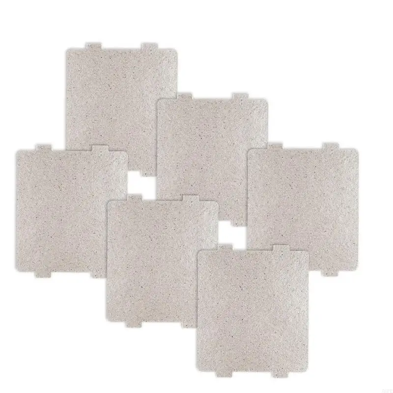 J6PE 6 Pack Replacement Plate Thickening Sheets Cutting Sheets for Ovens Microwaves