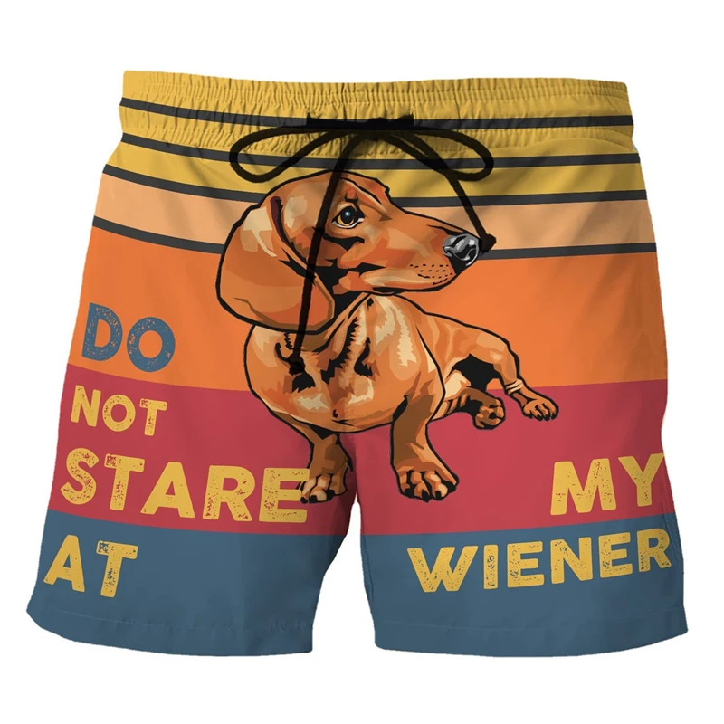 

Classic Animal Dog 3D Print Beach Shorts Men/women Hawaii Holiday Board Trunks Swimming Sportswear Perfect Gift For Dog Lover