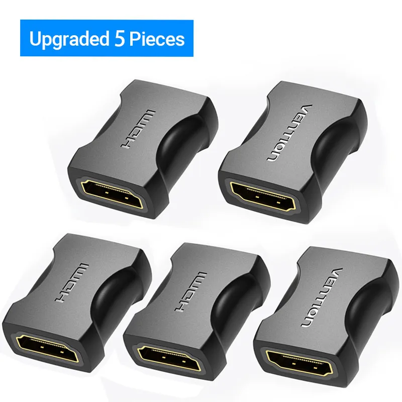 Vention HDMI Extender Adapter HDMI Vrouwelijke naar Vrouwelijke Connector 4k 2.0 Uitbreiding Converter Adapter voor PS4 Monitor PC TV HDMI Cabo