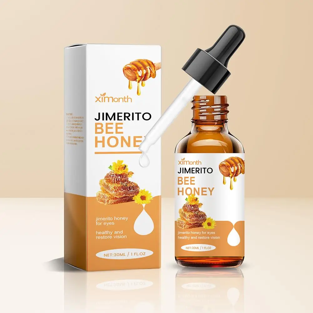 30ml Honey Eye Drops Relieves Eyes Discomfort Blurred Eyes Sore Eye Care Itchy Relax Dry Swelling Massage Clean
