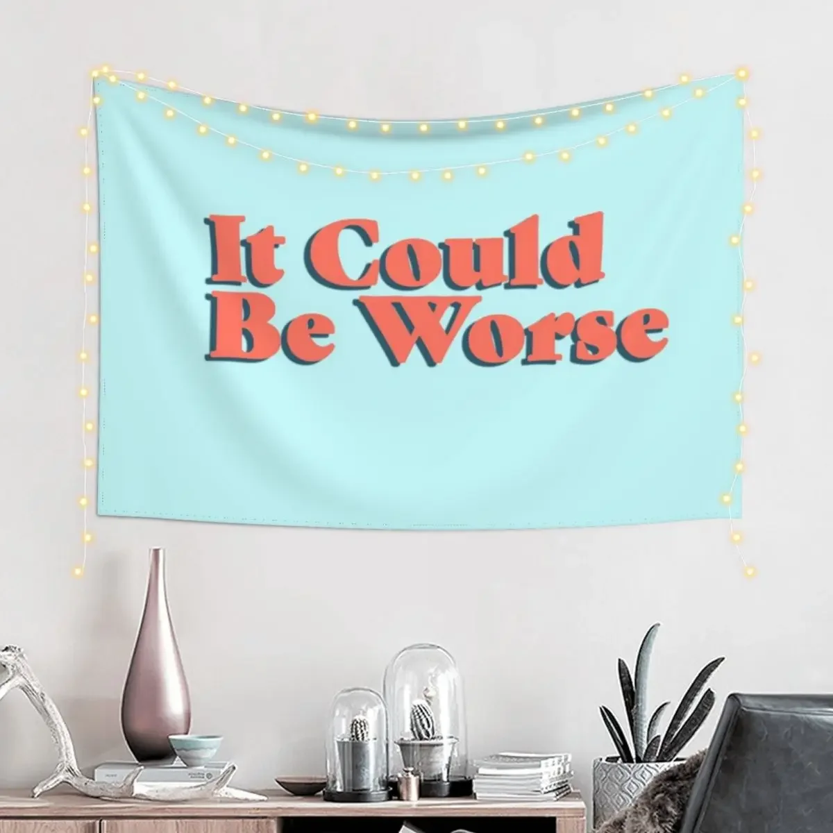 It Could Be Worse Tapestry Home Decor Accessories Home Decorations Room Decoration Aesthetic Tapestry