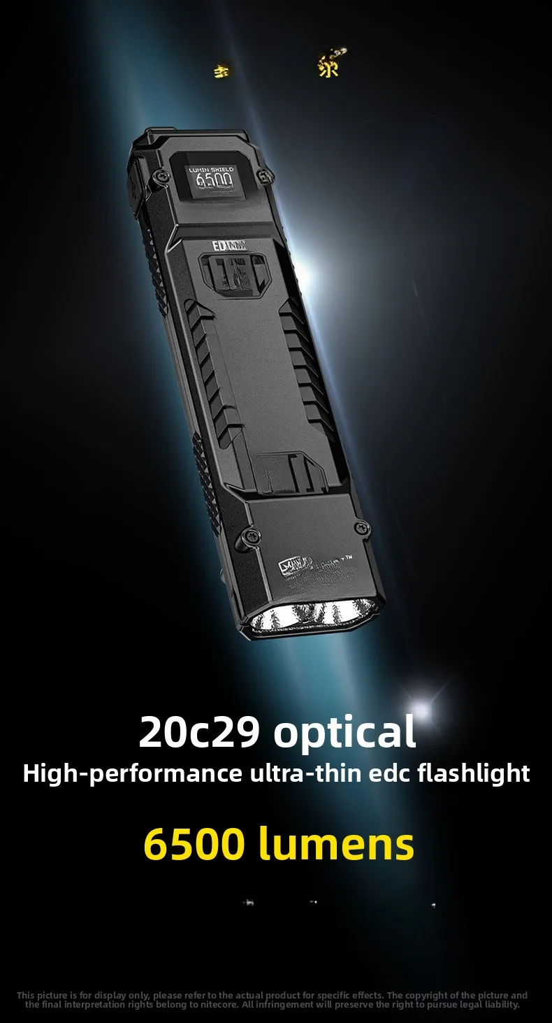EDC29 tactical flashlight new high-performance ultra-thin portable flashlight