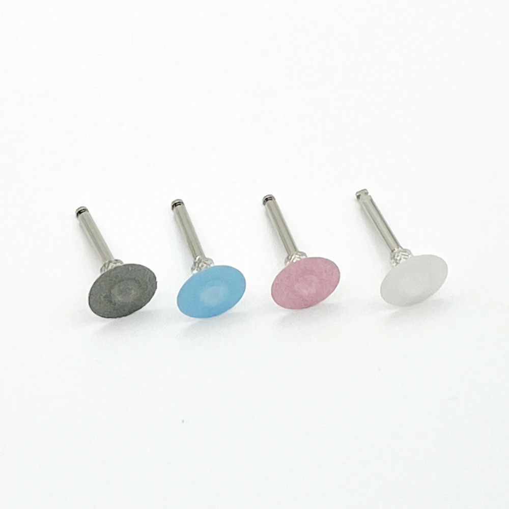 20pcs Dental Composite Finishing Polishing Disc Stem Discs + 1pcs Mandrel Dental Polishing Disc Ki