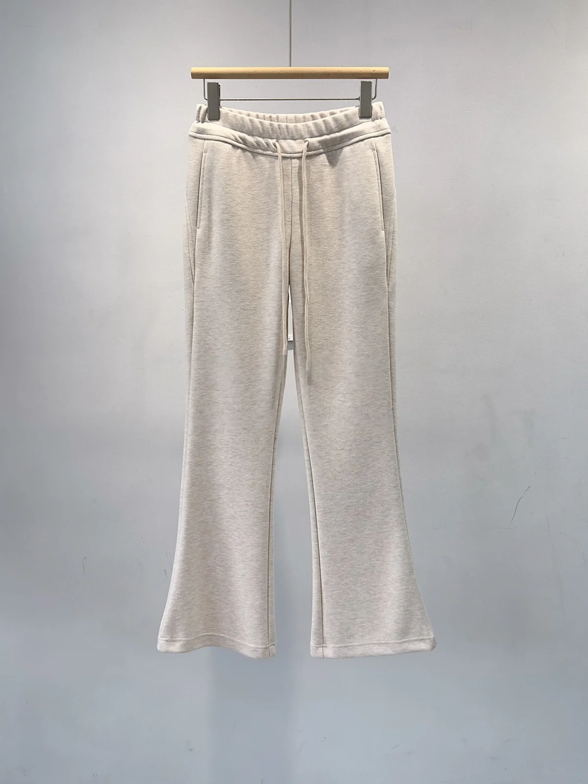 Women's Early Spring Wool-Blended Thickened Wide-Leg Pants