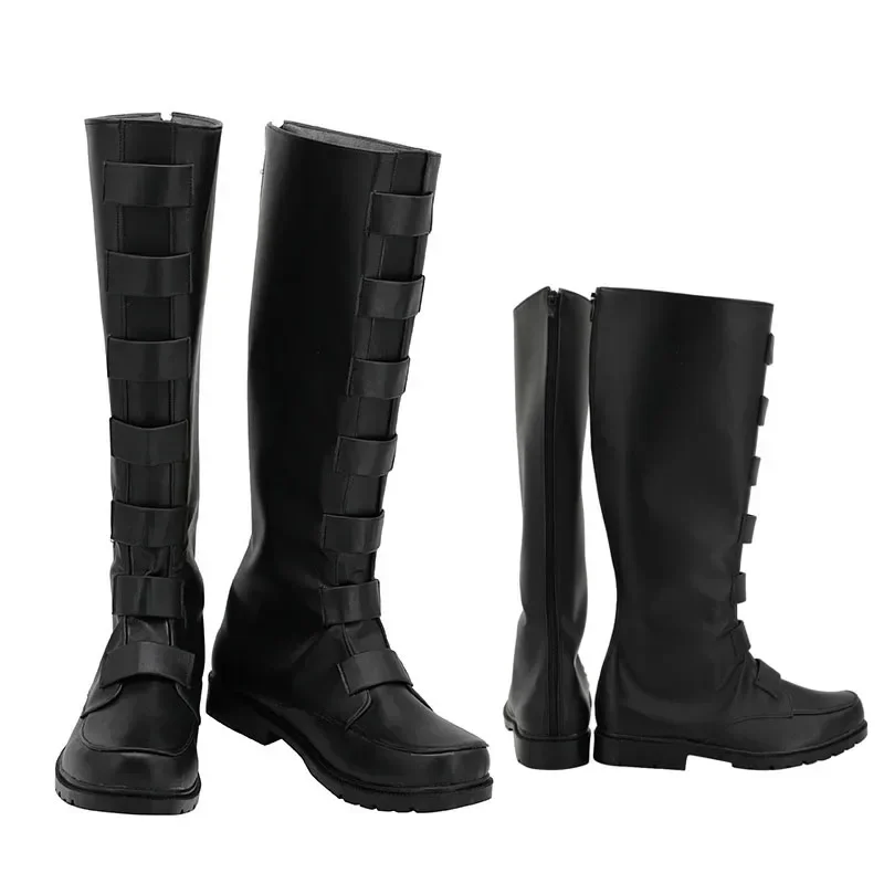 Jedi Master Qui Gon Jinn cosplay shoes adult men Halloween party custom made MN1