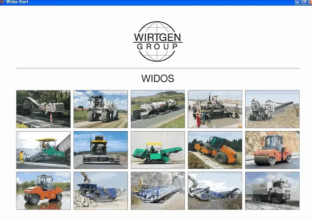 

2013 Wirtgen widos Wirtgen Paver Roller Parts Repair manual