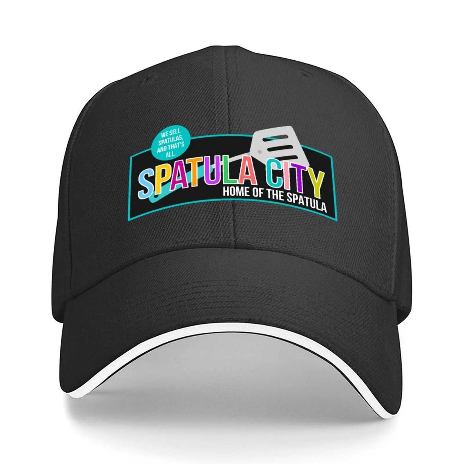 

Spatula City Baseball Cap cute Custom Cap Snapback Cap Sun Hat For Children Mens Women's
