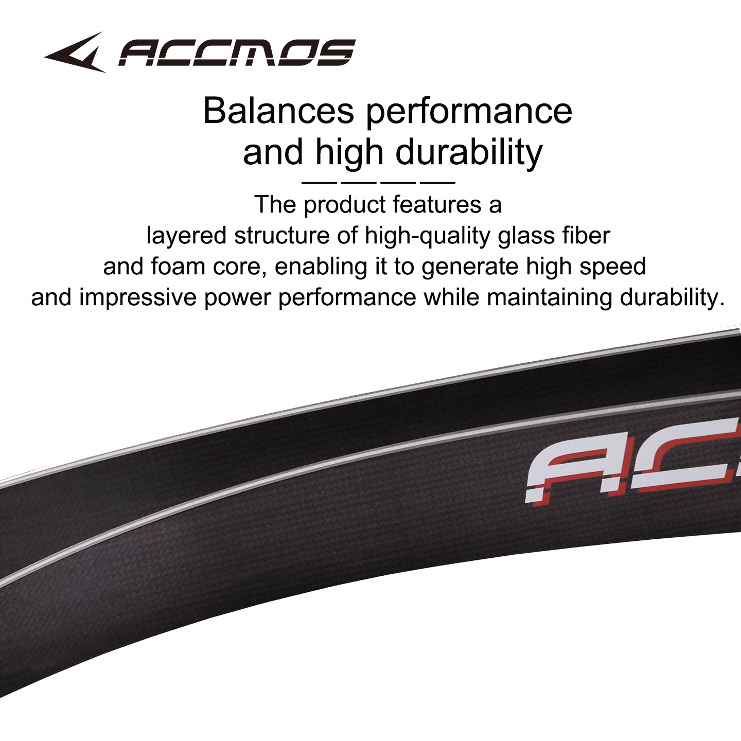 Moldura integrada de Meilie recurvo de hoja de carbono ACC, pieza de arco recurvo, pieza de arco de fibra de carbono, proceso CNC de interfaz General ILF