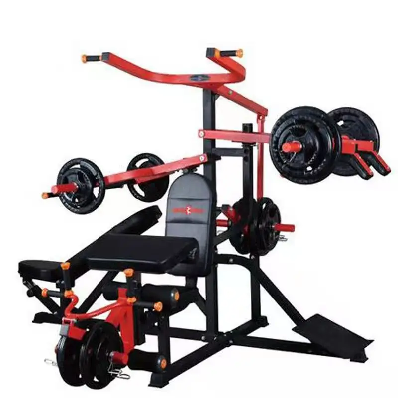 Commercial fitness Equipment comprehensive strength training device three station gym combination fitness equipment