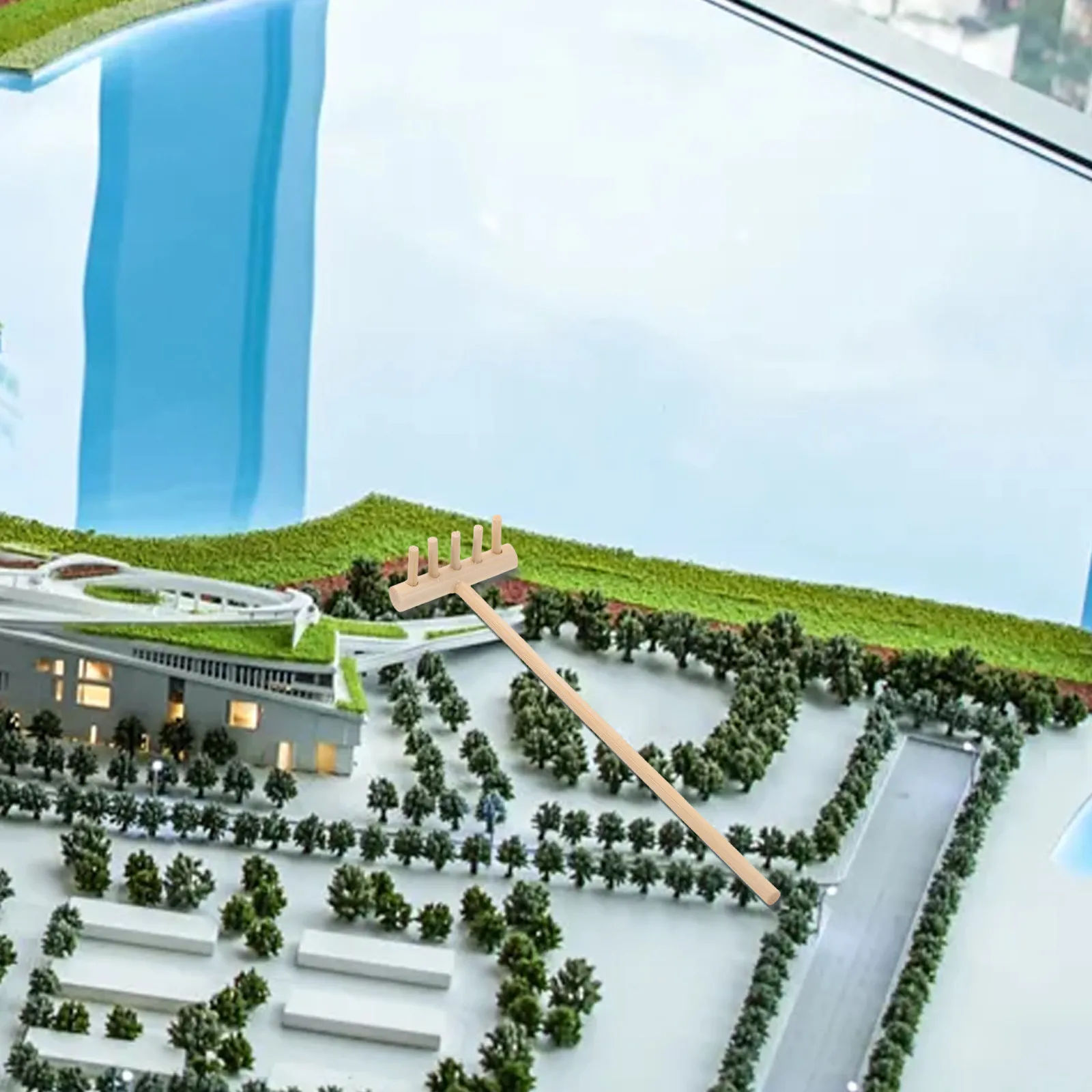 

6Pcs Sand Tray Rake Set Garden Tiny Rake for Sand Table Decoration User Friendly Design Suitable for Beginners and Pros Alike