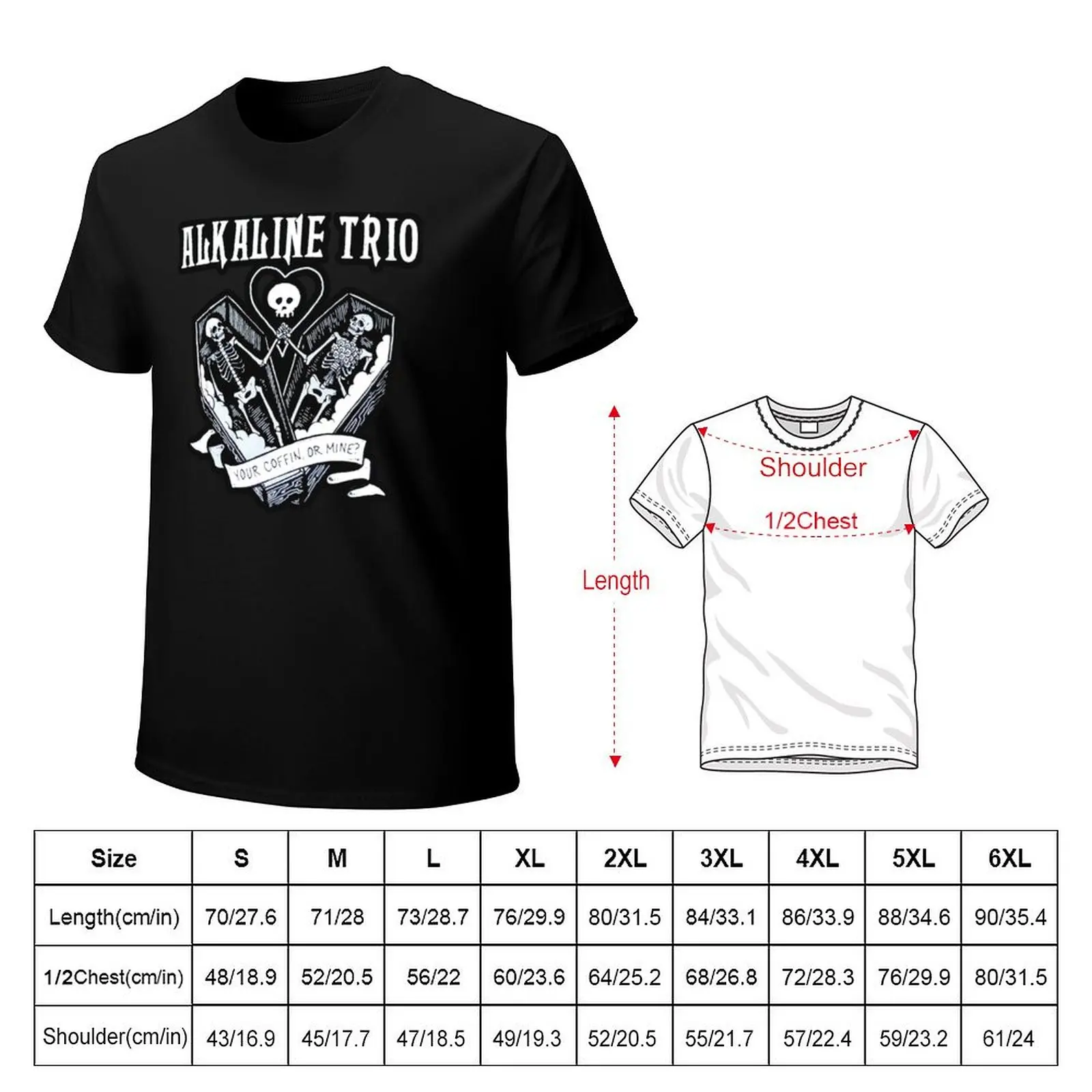 Alkaline Trio Best Selling T-Shirt Plus Size Basic Short Sleeve Top