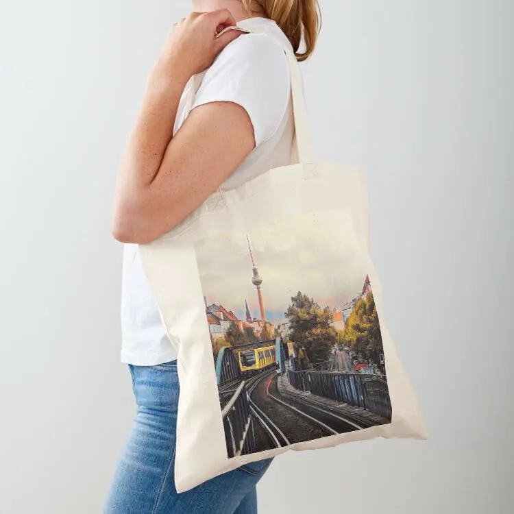 

Berlin Cityscape Tote Bag great bag tote bag men Gift