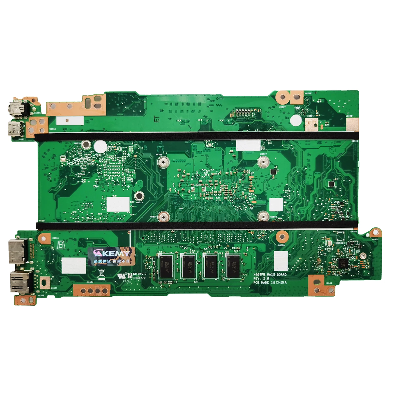 X409FAC Mainboard For ASUS VivoBook X509FAC X415FAC X515FAC X509FA Laptop Motherboard With CPU I3 I5 I7-10th Gen 4G/8G-RAM