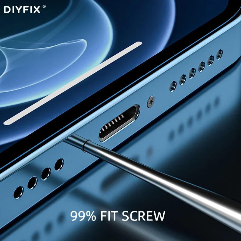 KGX K-808 3D Tuốc Nơ Vít Chính Xác Phillips Y0.6 Pentalobe 0.8 M2.5 T2 Bit Cho iPhone Huawei Oneplus Tháo Lắp Dụng Cụ Sửa Chữa