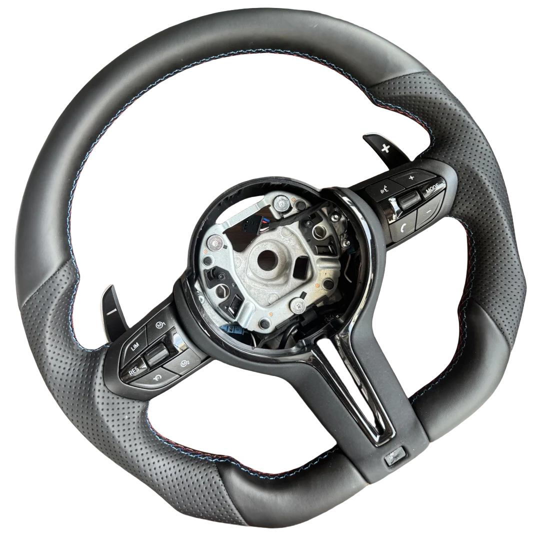 

Leather Steering Wheel for BMW F30 F10 F15 F36 F20 F22 F25 F32 M3 M5 E70 E90 M Sports Steering Wheel Without airbags