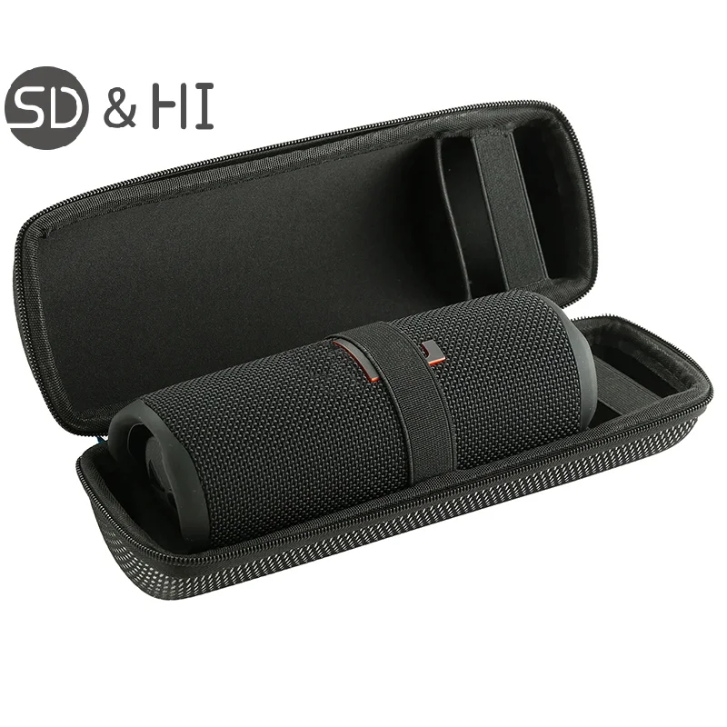 2025 Newest Portable Wireless Bluetooth-compateble Hard EVA Speaker Case For JBL FLIP7 7 Speaker Storage Bag Only Case