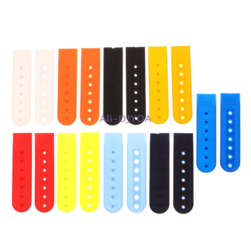 〔Pony〕Snapback Strap Replacement with 7 Holes Colorful Hat Repair Fastener Buckle Clip Extender for Baseball Cap Hat Accessories