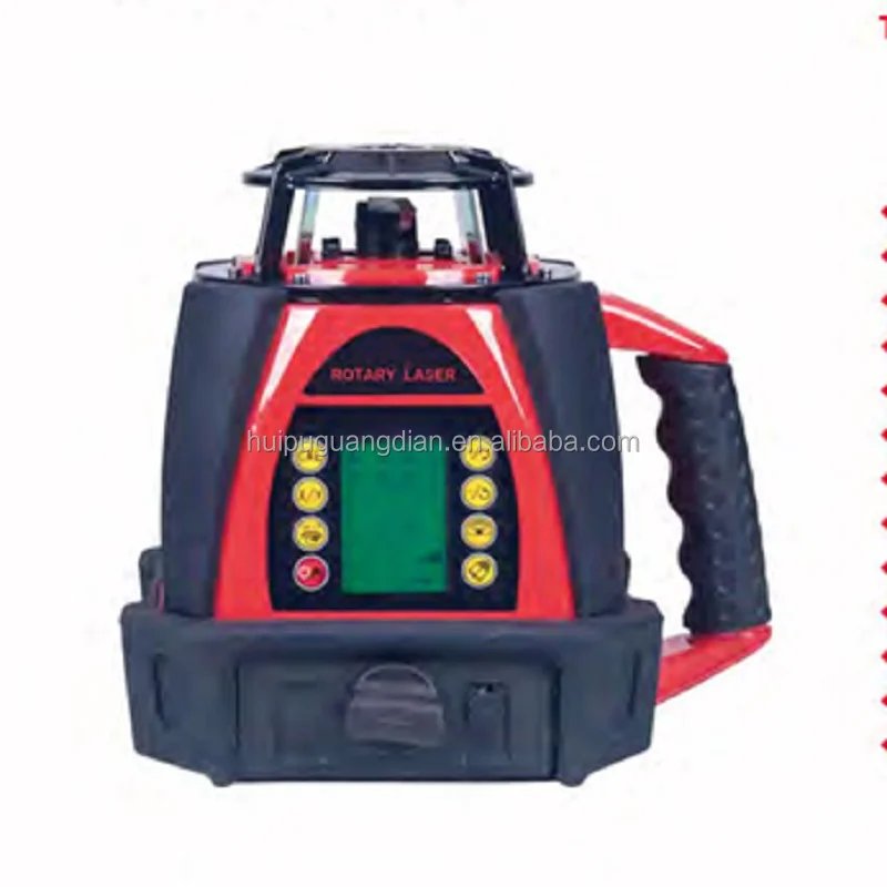 Self-leveling Rotary Green rotating Laser Level  207G, FUKUDA LASER LEVEL with DOUBLE LCD for sale