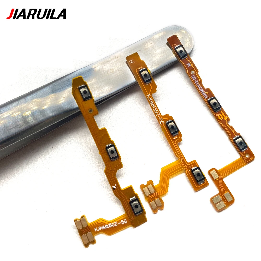 Power Switch On/Off Button Volume control Key Button Flex Cable For Xiaomi Mi 12T 13 Lite 13T Pro