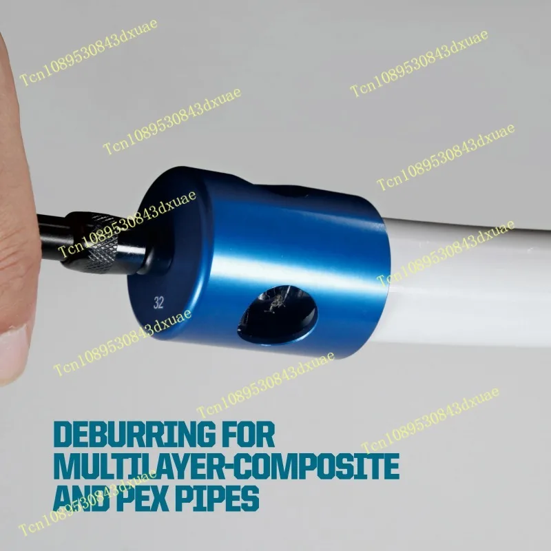 PS-1632B Manual Pipe Deburring Tool Manual Pipe Deburring Kit for Multilayer Composites and PEX Pipe