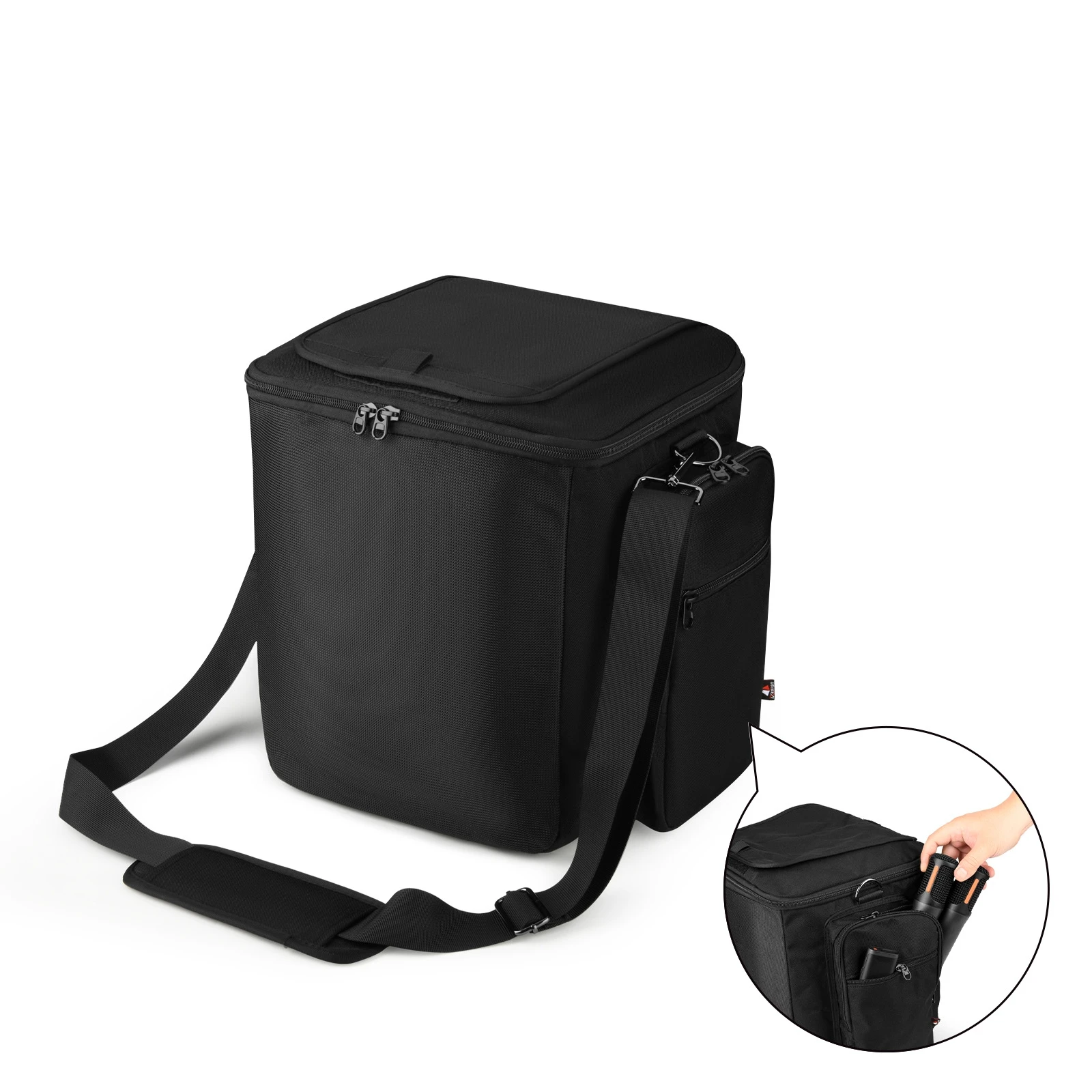 For JBL Partybox Encore Essential Speaker Shoulder Bag Nylon Crossbody Sound Bag