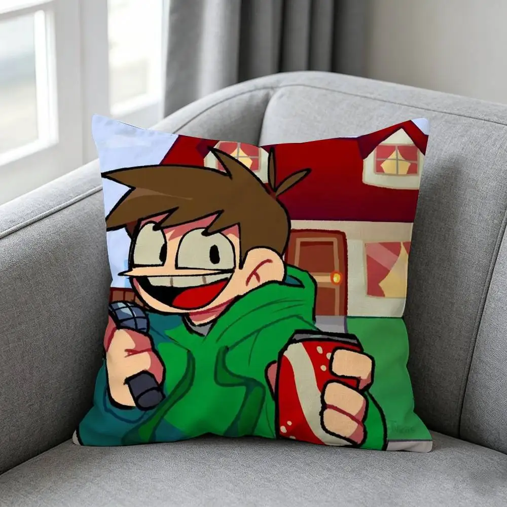 Eddsworld-D Cartoon-n Pillow cover gift High definition digital printing,Surprise  vivid pattern Household.