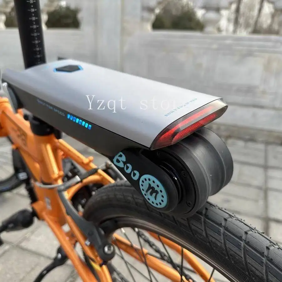 Bicycle booster, rechargeable self-propelled device, bicycle explosion modification, labor-saving booster, easy to disassemble