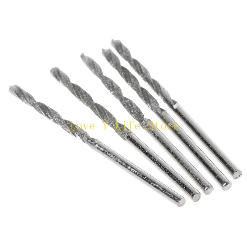 L74C 20pcs 1 mm 1,5 mm 2 mm 2 mm mm Diamond Twist Bits impostati per MET in vetro Met