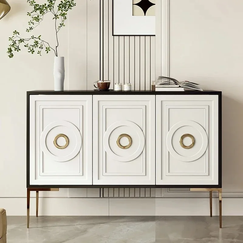 Vintage Luxury Shoe Cabinets Modern Display Shelf Organizers Mobile Shoe Cabinets Professional Simple Sapateira Salon Furniture