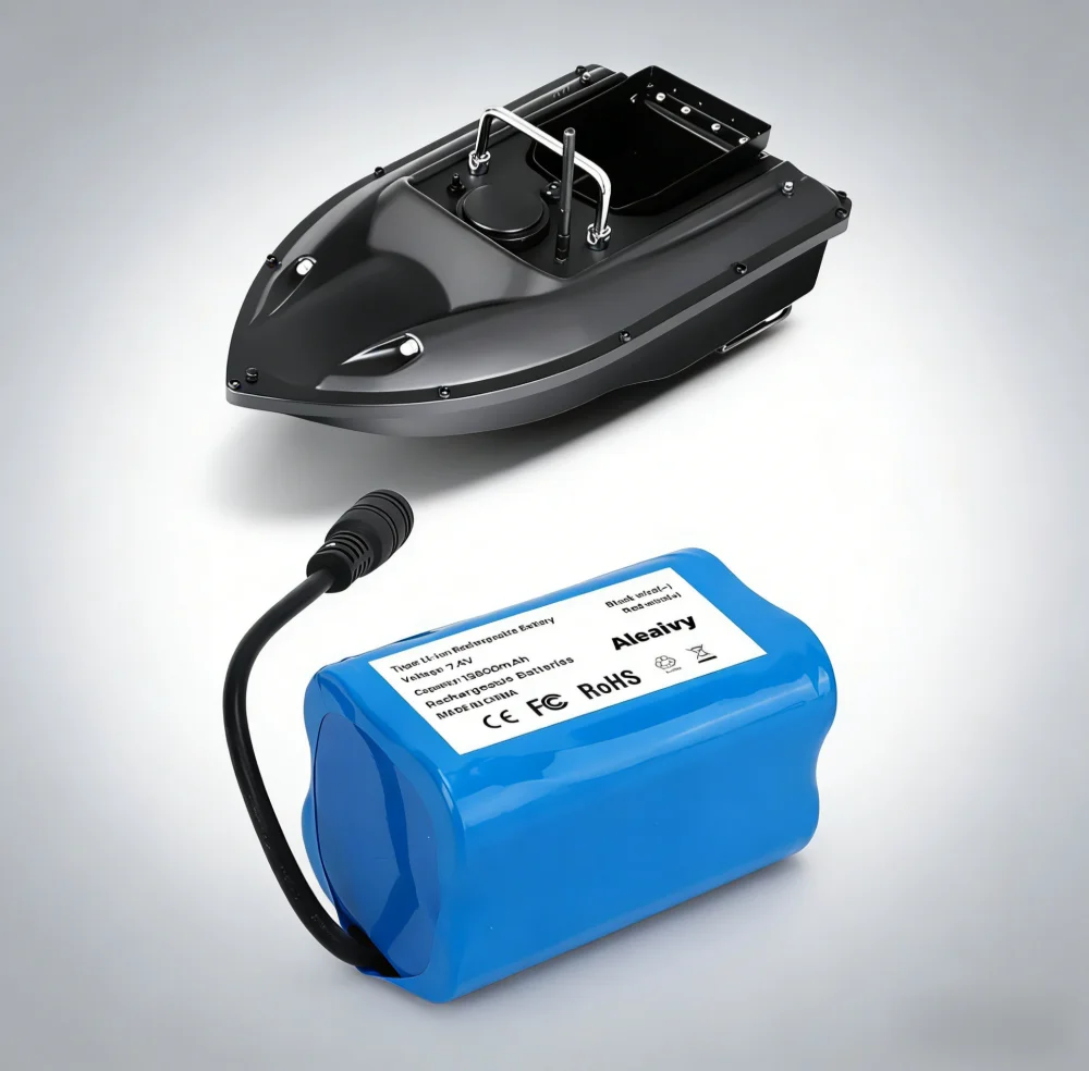 2S2P 7.4V 19800mAh Li-ion Battery pack for T1882011-5 T888 V007 H18 C18 Remote Control/RC Fishing Bait Boat battery