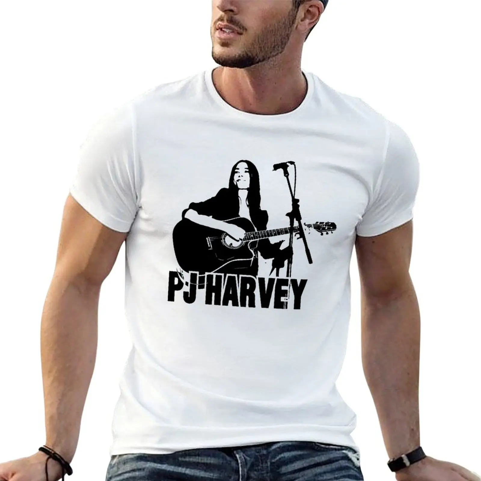 PJ Harvey Polly Jean Harvey Signature Retro Vintage T-Shirt Lightweight Running T-Shirt