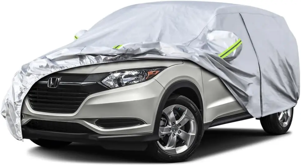 

Custom Fit Honda HRV Car Cover 1998-2025, Waterproof All Weather Protection with Zipper Door
