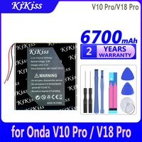 6700mAh KiKiss Powerful Battery for Onda V10/V18 Pro V10Pro V18Pro