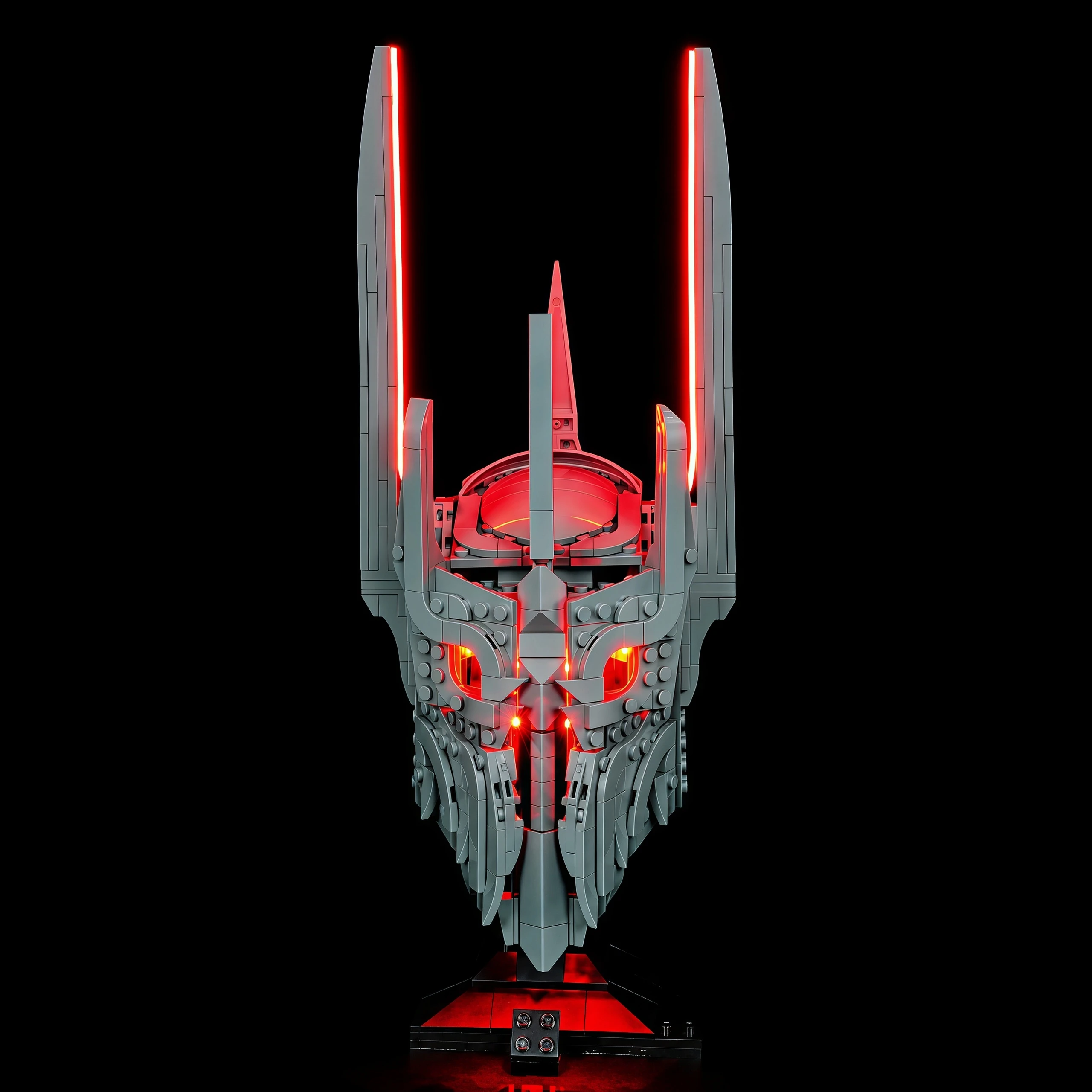 HPROSPER LED Accessory Light (No Model) For LEGO 11373 Icons The Lord of the Rings: Sauron's Helmet Easy Install Hidden Wiring